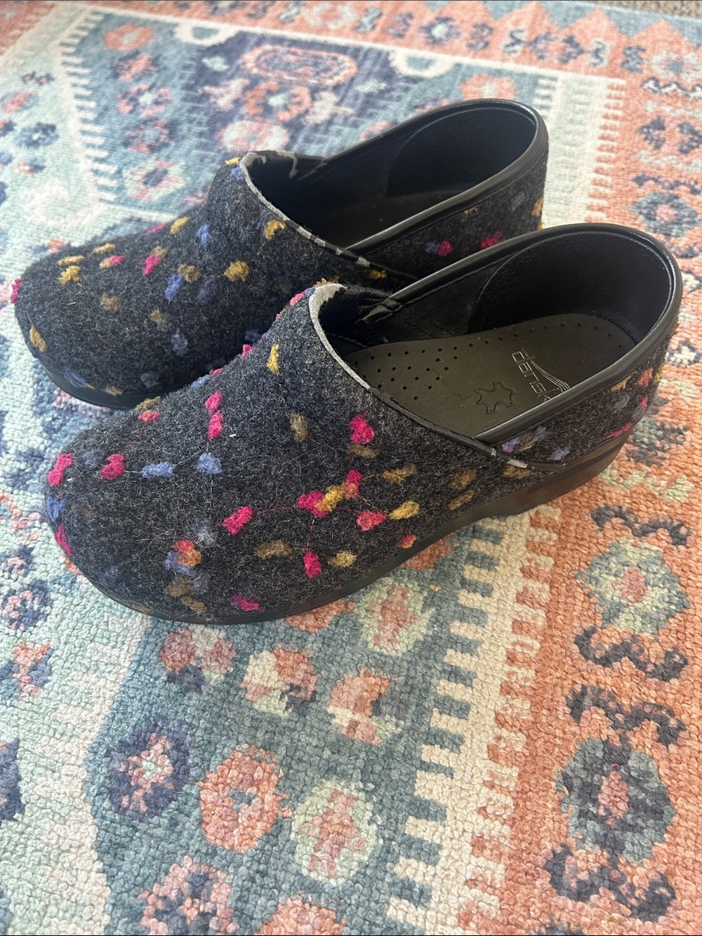 Dansko Pro Felt Woven Clogs